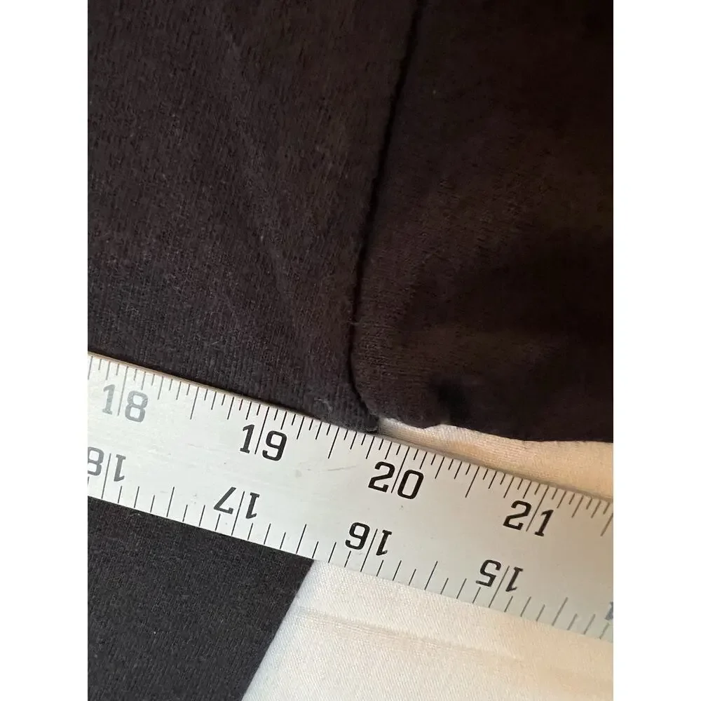 HARROD'S Black Shirt Knightsbridge Westie Terrier Dog Puppy Vintage 90s Size M - Picture 7 of 7